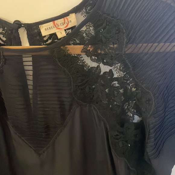 Rebecca Taylor lace blouse - sample (size 2) - Picture 4 of 4
